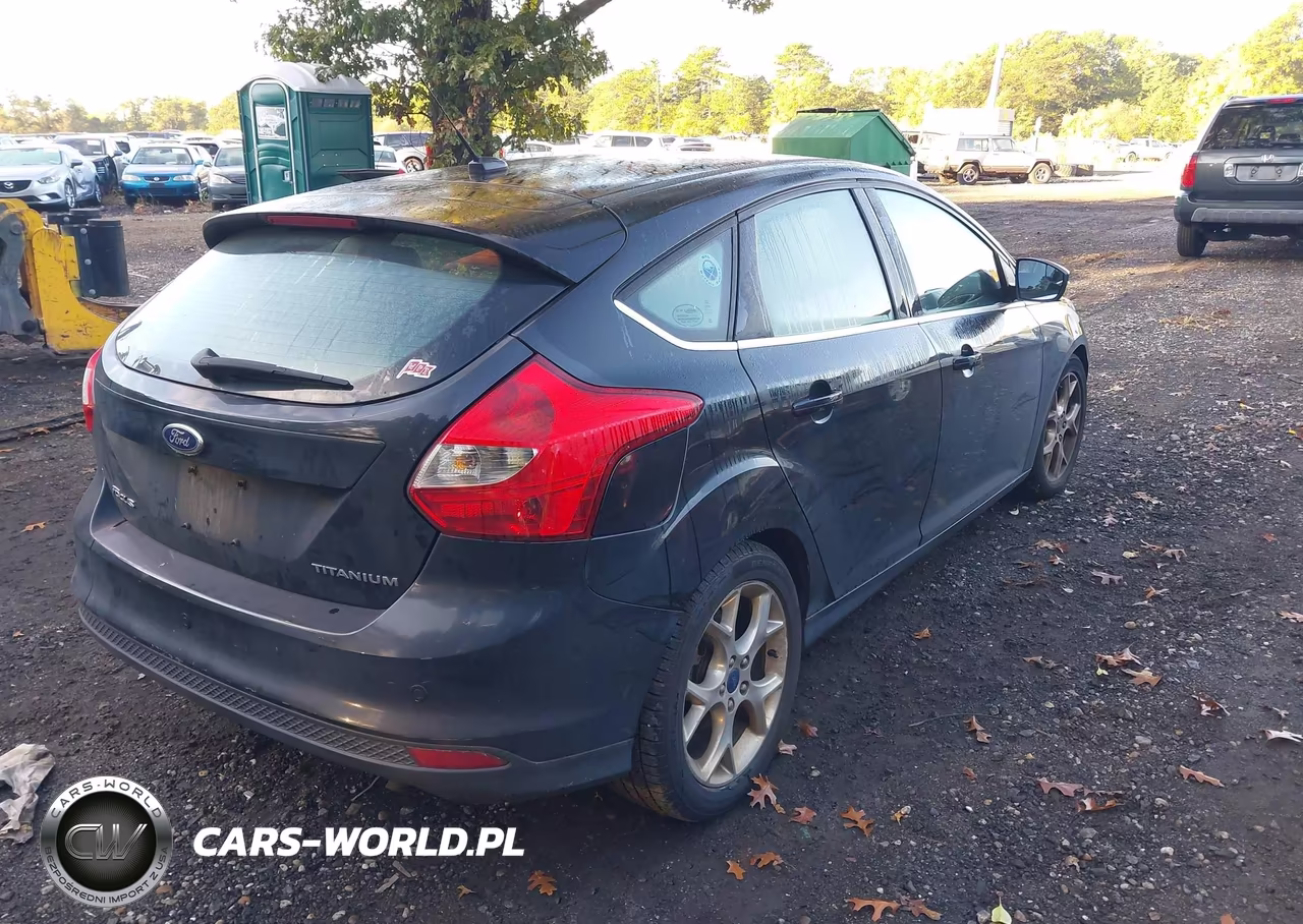 2014 Ford Focus Titanium VIN:1FADP3N23EL446132 - 4