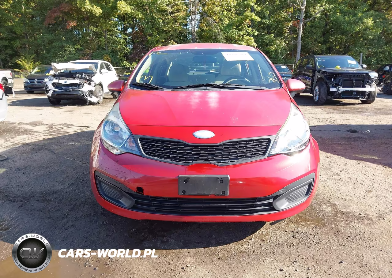 2013 Kia Rio Lx VIN:KNADM4A32D6183813 - 12
