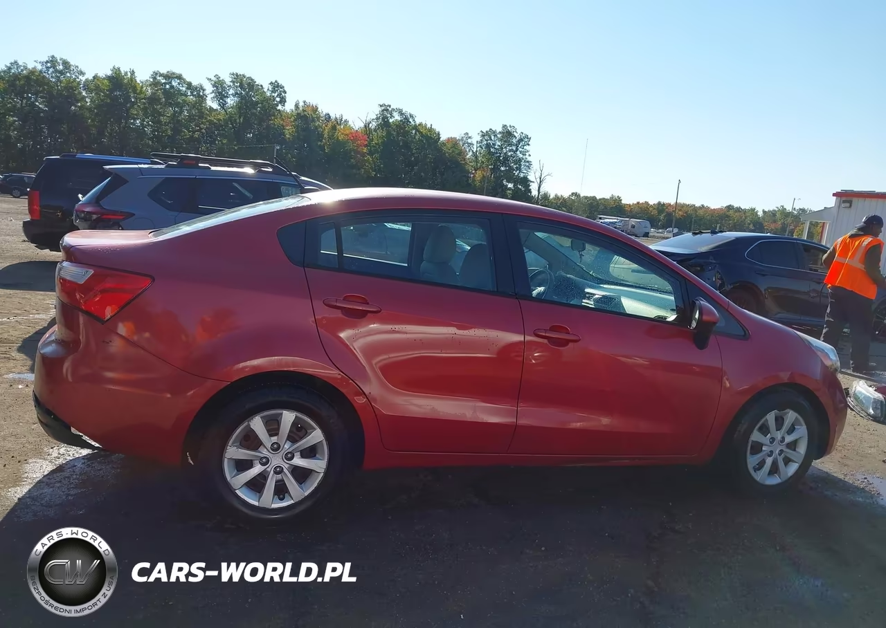 2013 Kia Rio Lx VIN:KNADM4A32D6183813 - 13