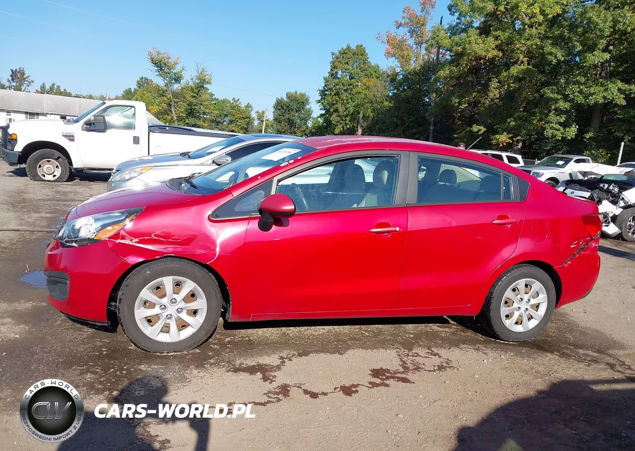2013 Kia Rio Lx VIN:KNADM4A32D6183813 - 14