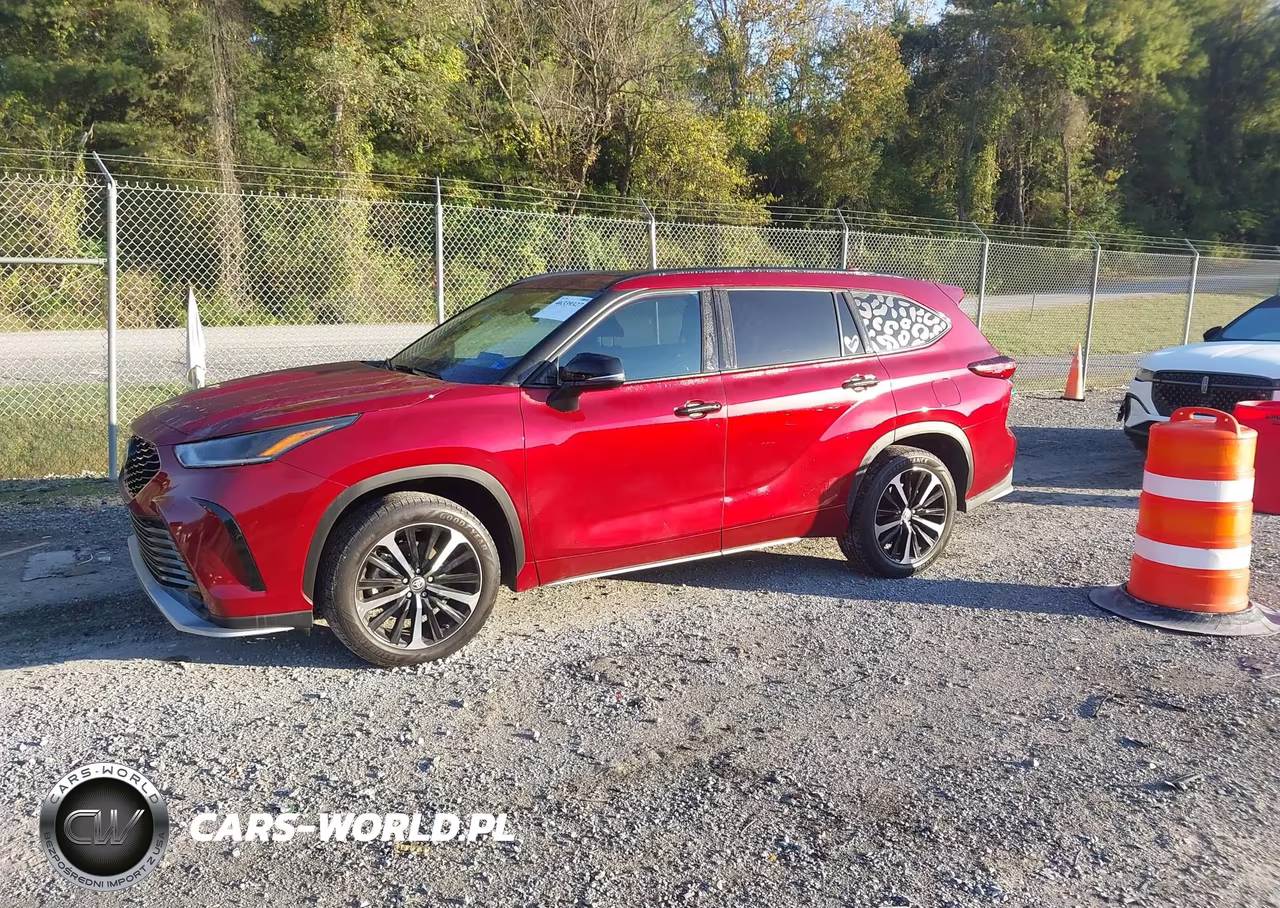 2021 Toyota Highlander Xse VIN:5TDJZRBH3MS107287 - 2