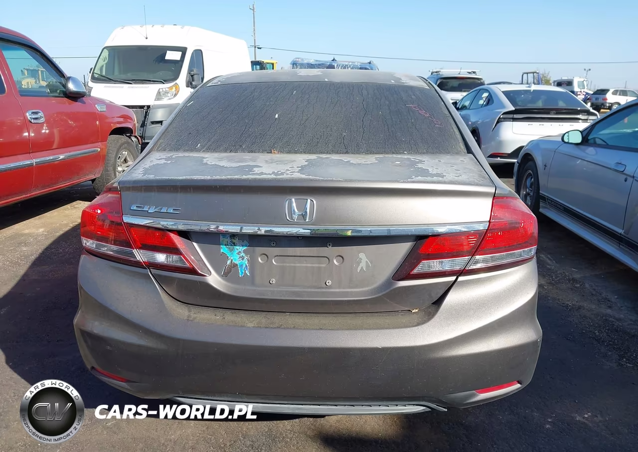 2013 Honda Civic Lx VIN:2HGFB2F51DH542164 - 16