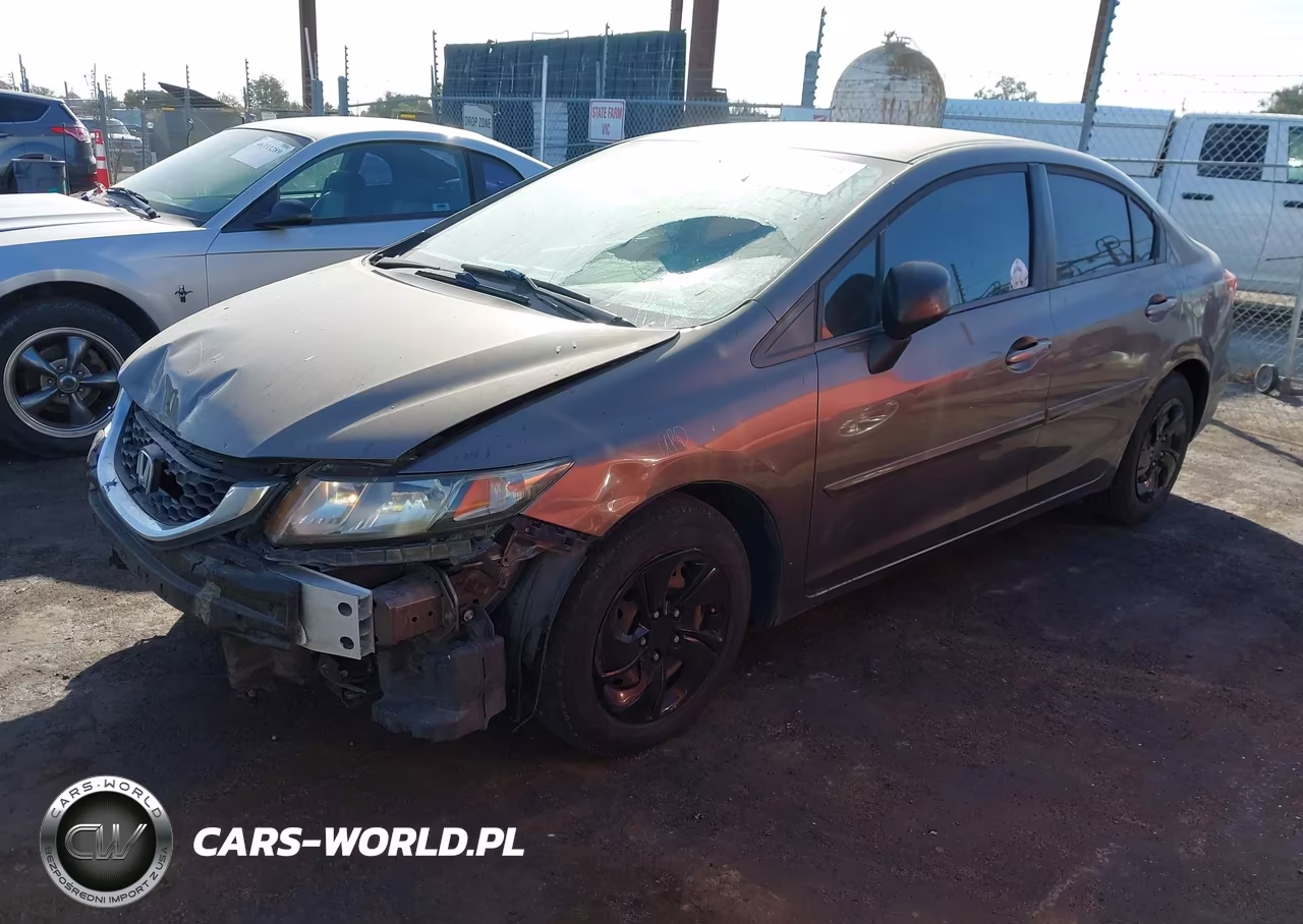 2013 Honda Civic Lx VIN:2HGFB2F51DH542164 - 2