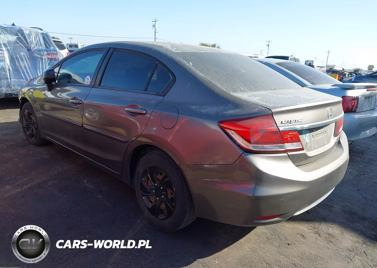 2013 Honda Civic Lx VIN:2HGFB2F51DH542164 - 3