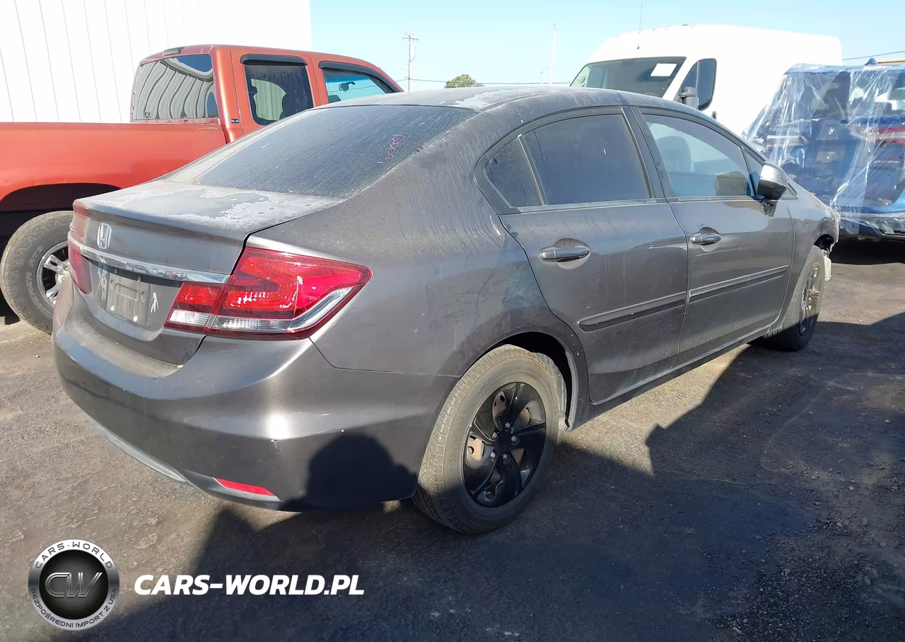2013 Honda Civic Lx VIN:2HGFB2F51DH542164 - 4