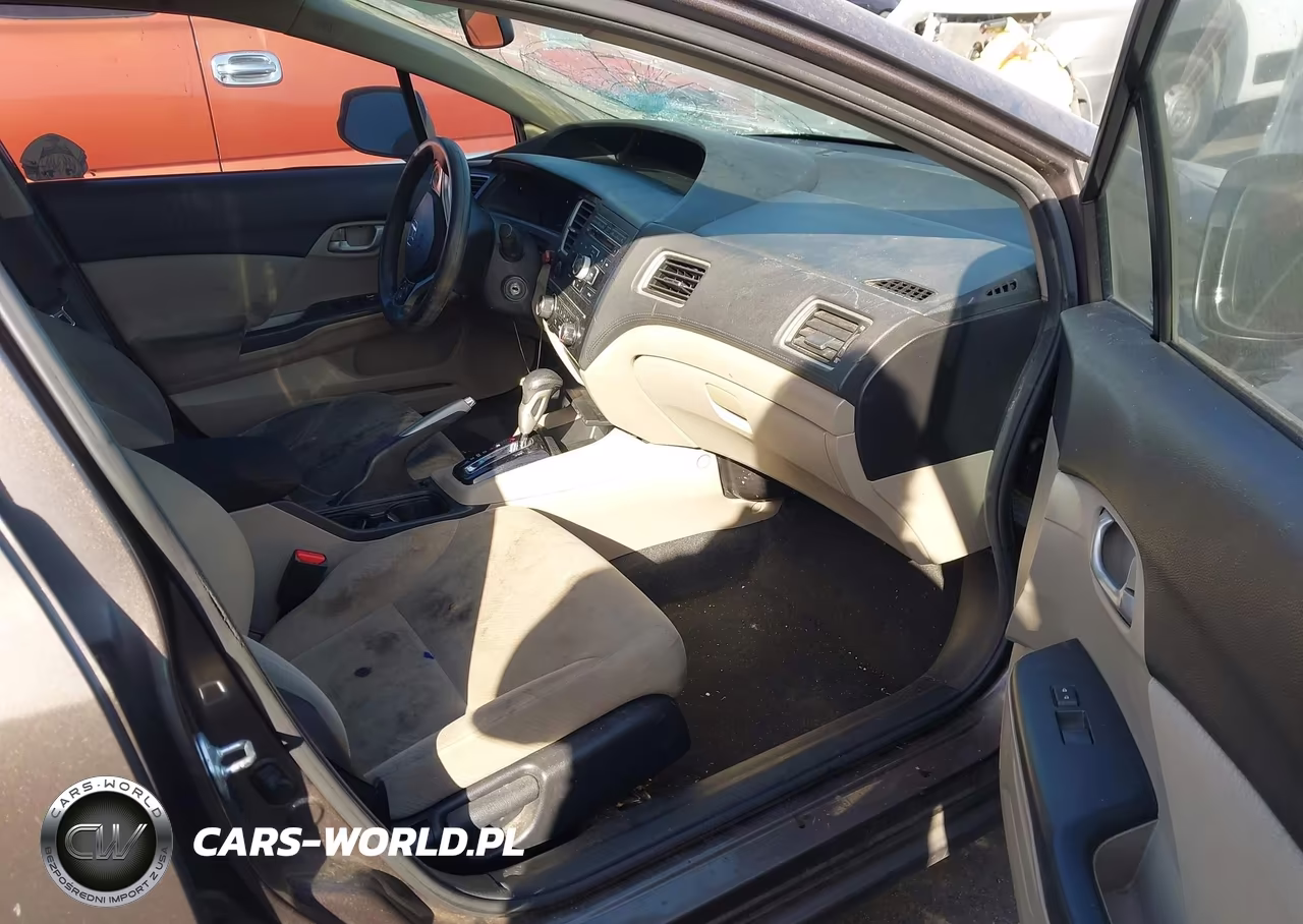 2013 Honda Civic Lx VIN:2HGFB2F51DH542164 - 5