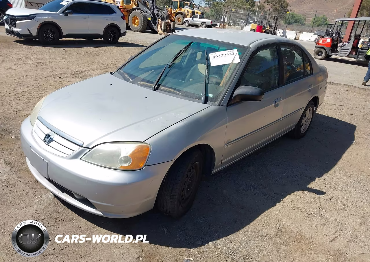 2003 Honda Civic Lx VIN:2HGES16583H615258 - 2