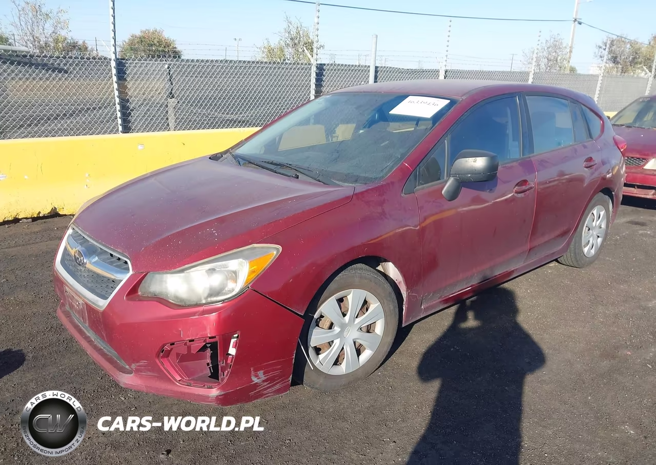 2012 Subaru Impreza 2.0I VIN:JF1GPAA68CH208271 - 2