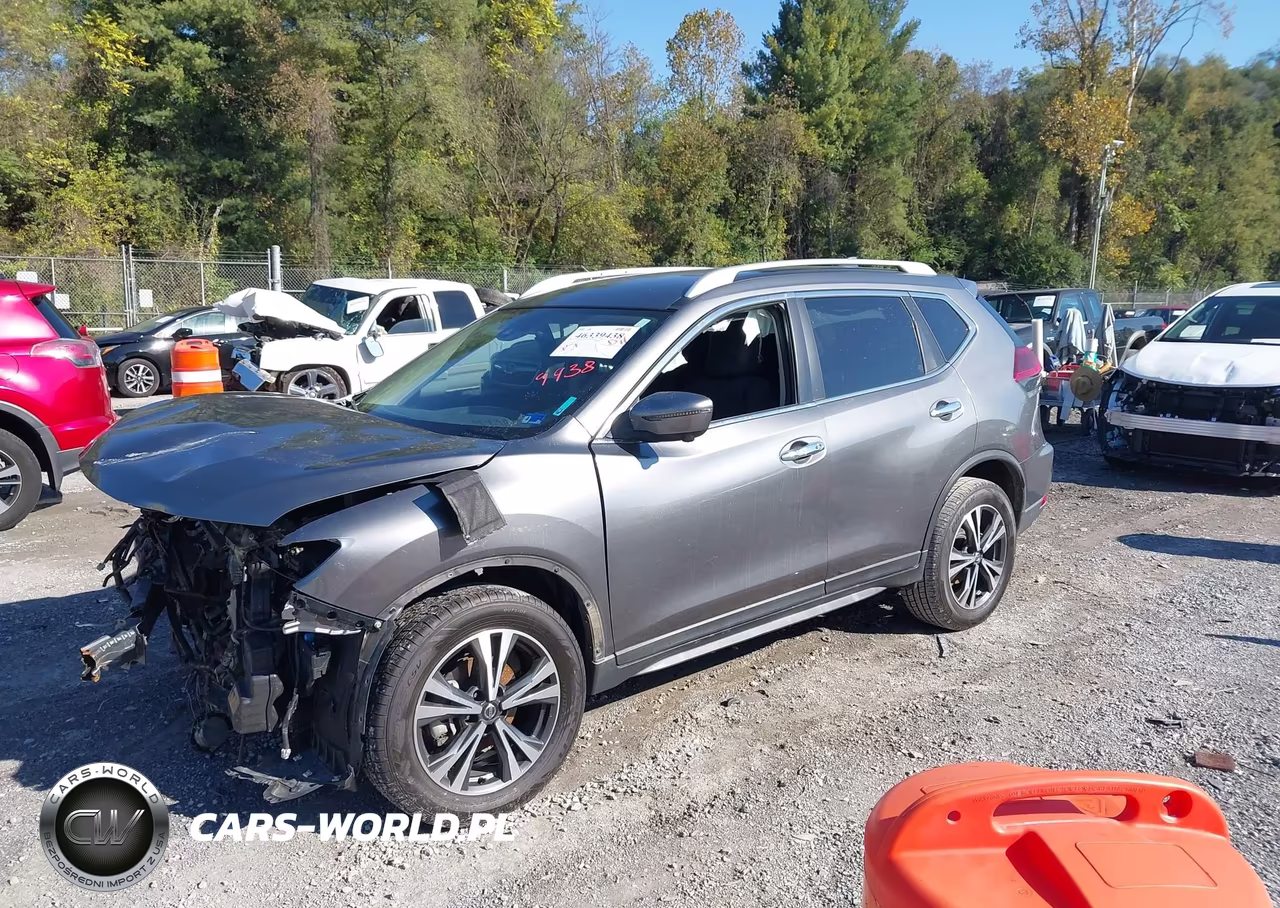 2020 Nissan Rogue Sv Fwd VIN:JN8AT2MT7LW005035 - 2