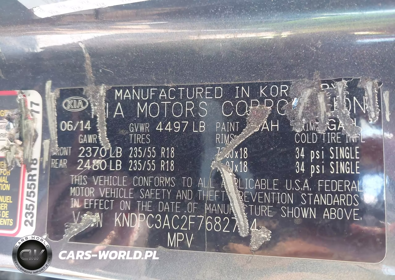 2015 Kia Sportage Ex VIN:KNDPC3AC2F7682704 - 9