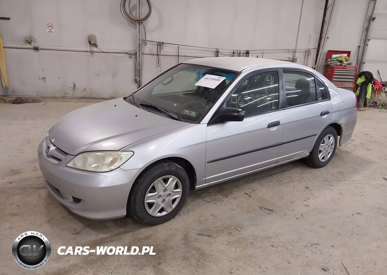 2004 Honda Civic Vp VIN:1HGES16364L004518 - 2