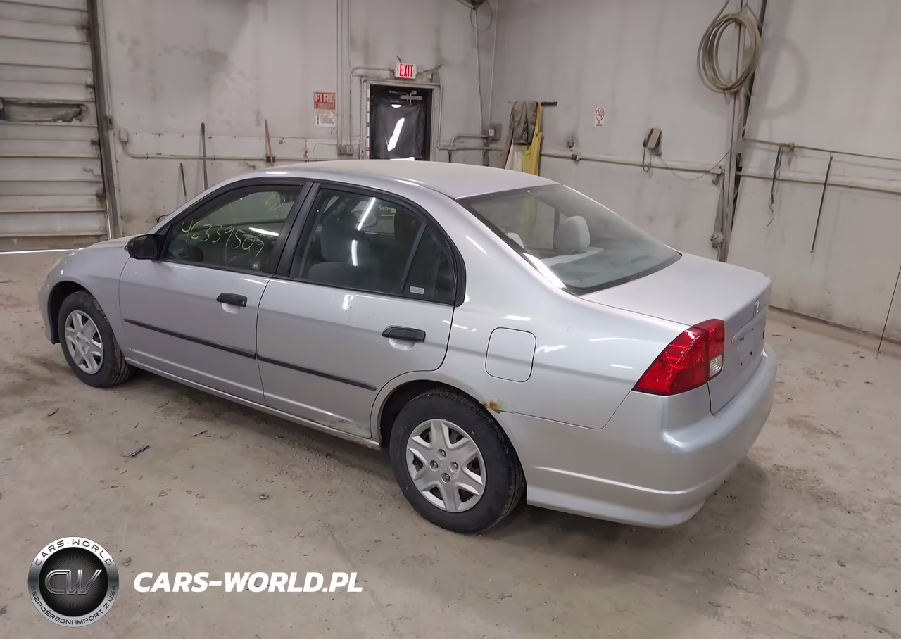 2004 Honda Civic Vp VIN:1HGES16364L004518 - 3