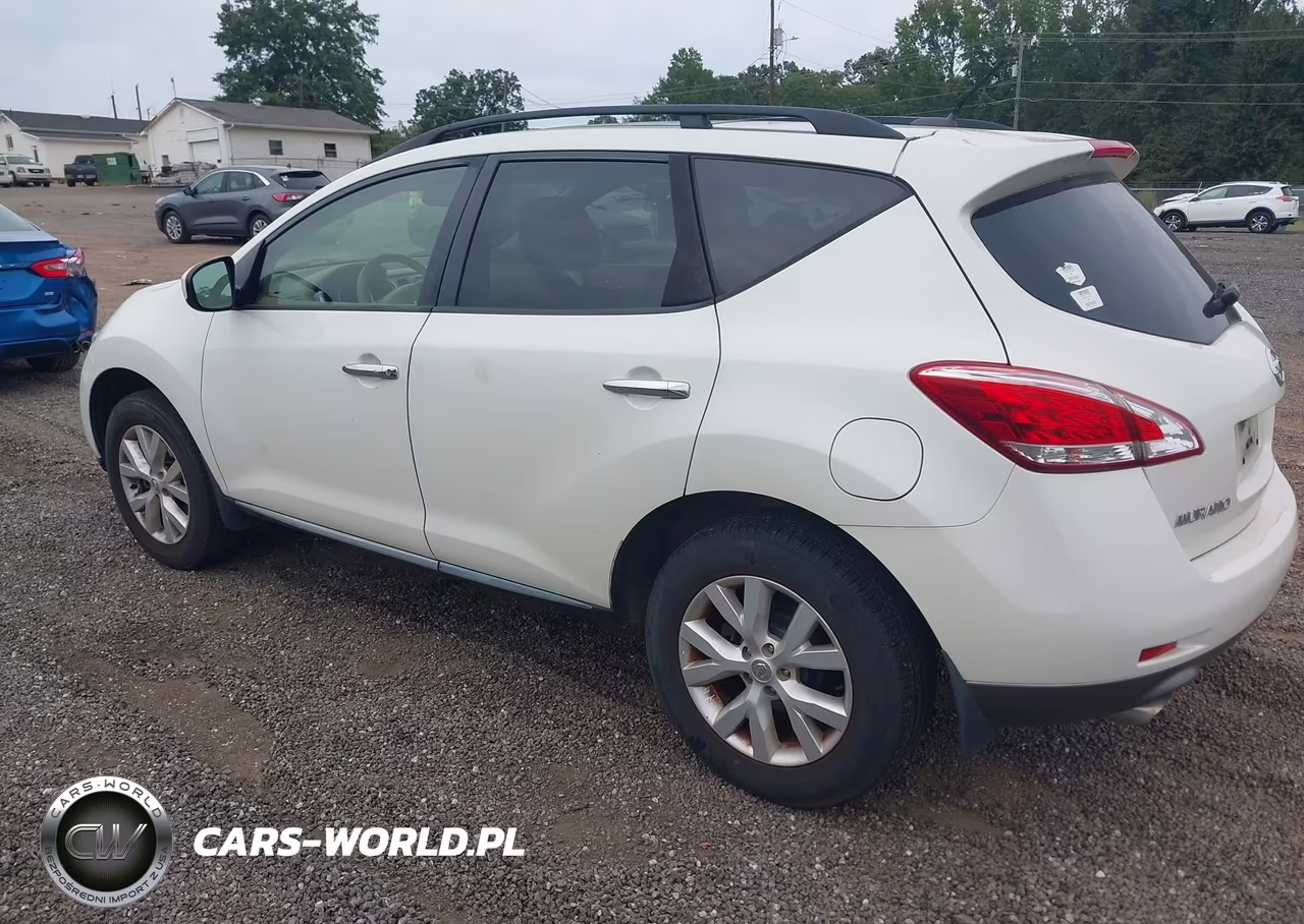 2013 Nissan Murano Sl VIN:JN8AZ1MU5DW201705 - 3