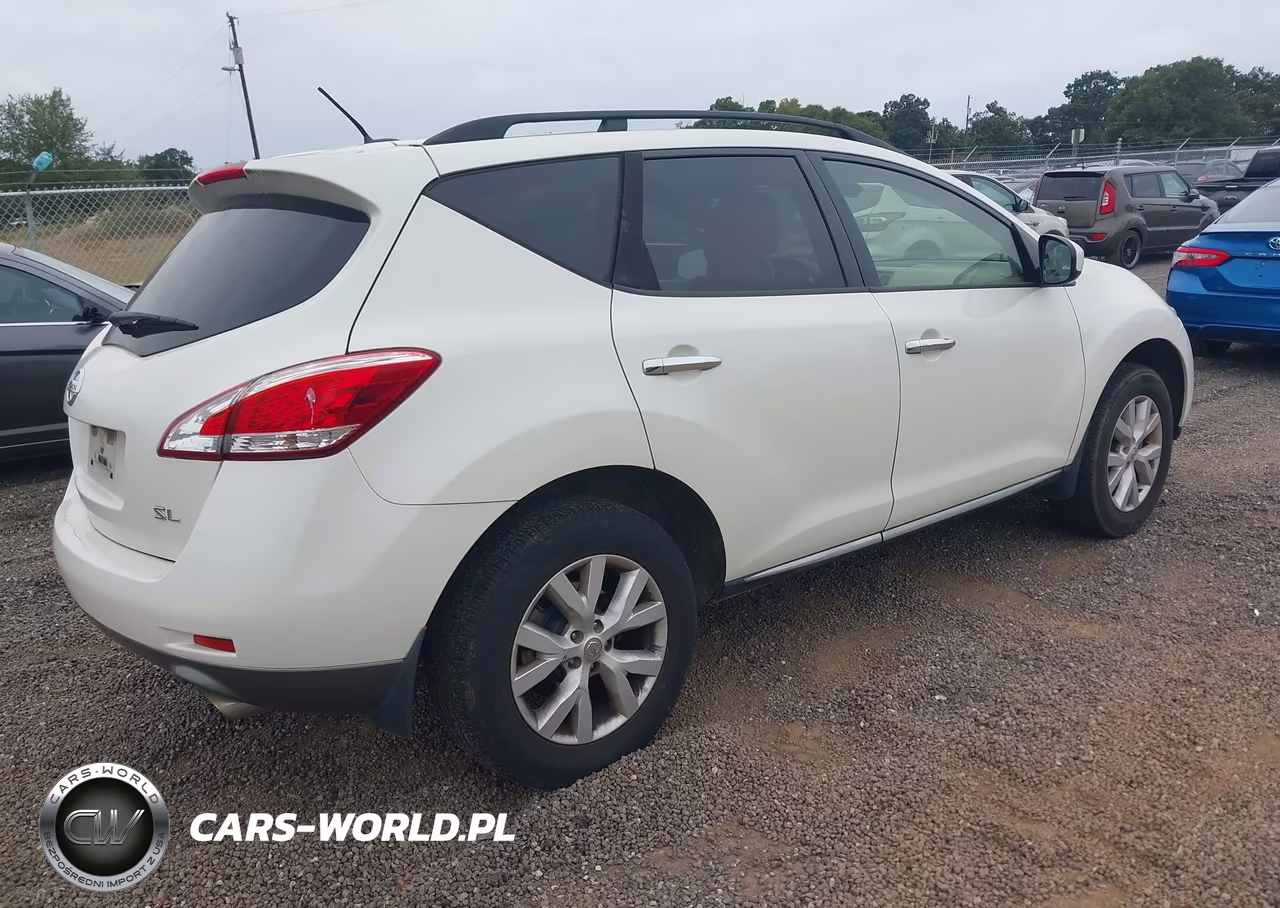 2013 Nissan Murano Sl VIN:JN8AZ1MU5DW201705 - 4