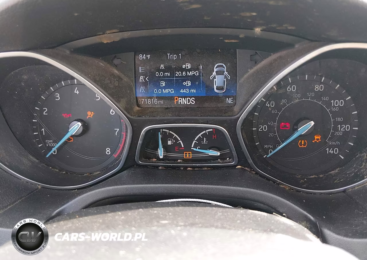 2016 Ford Focus Se VIN:1FADP3F29GL311724 - 7