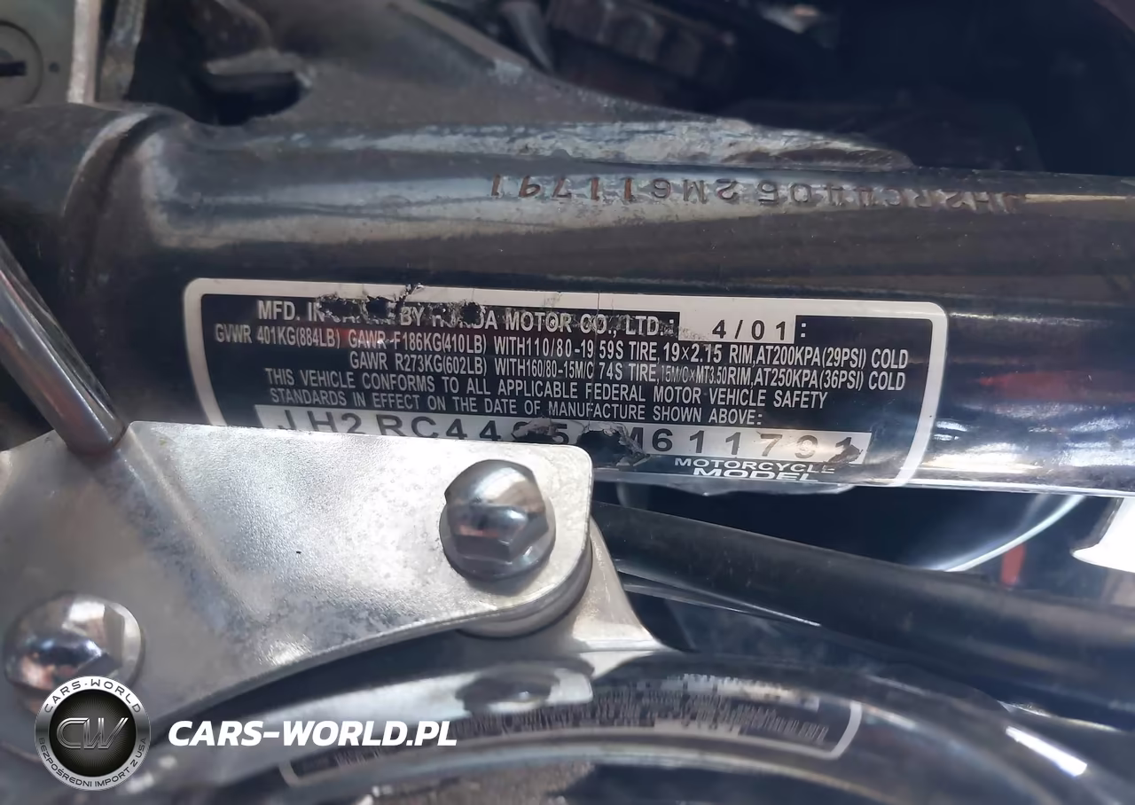 2002 Honda Vt750 Dc VIN:JH2RC44052M611791 - 10