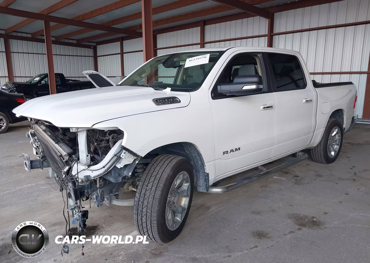 2019 Ram 1500 Big Horn-Lone Star 4X4 5'7 Box VIN:1C6SRFFT9KN538275 - 2