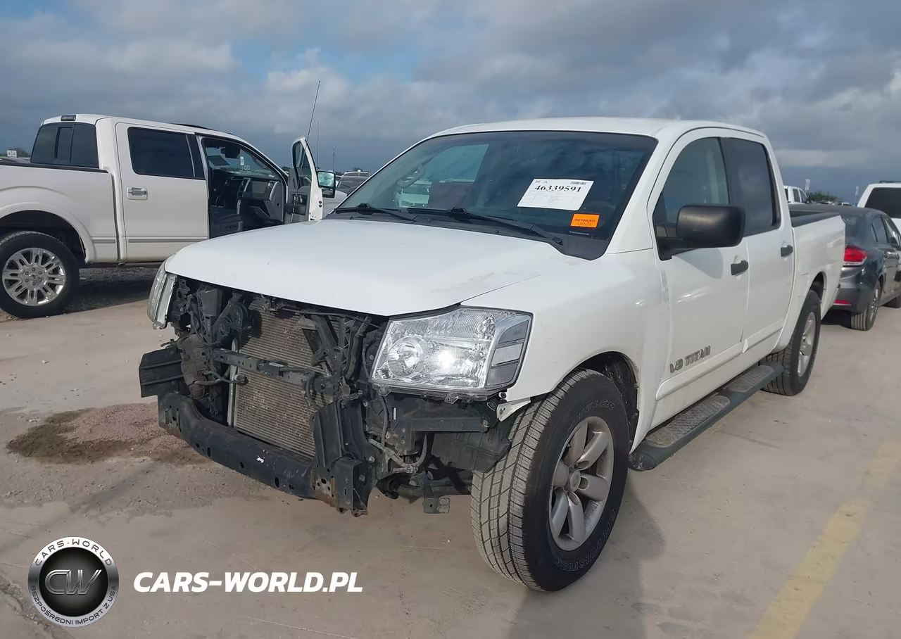 2013 Nissan Titan S-Sl-Sv VIN:1N6AA0EK3DN307504 - 2