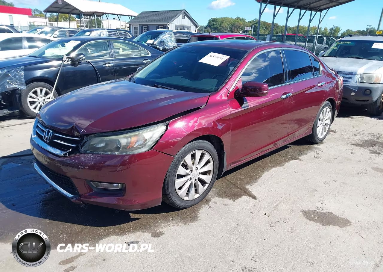 2013 Honda Accord Ex-L V-6 VIN:1HGCR3F80DA044356 - 2