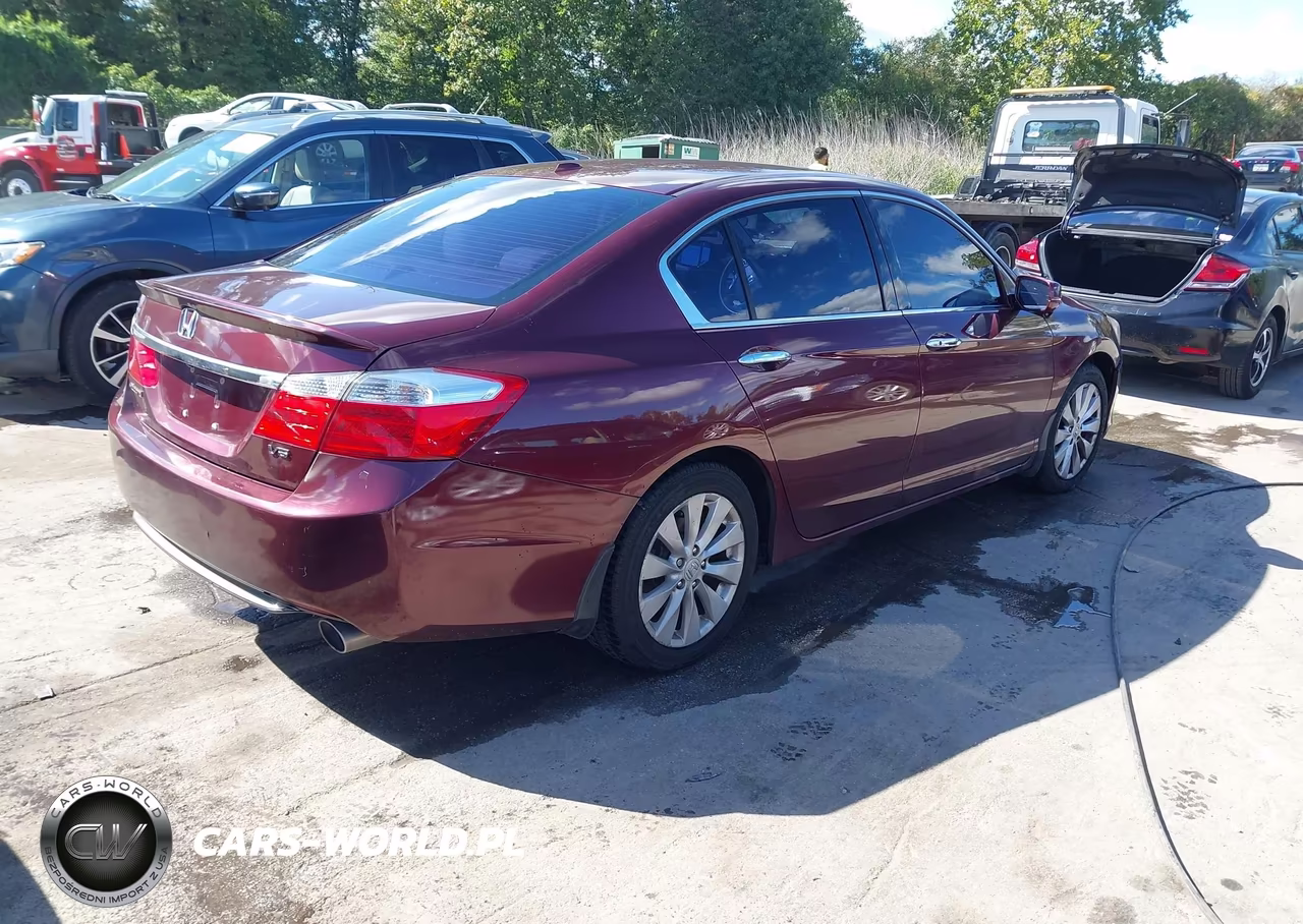 2013 Honda Accord Ex-L V-6 VIN:1HGCR3F80DA044356 - 4