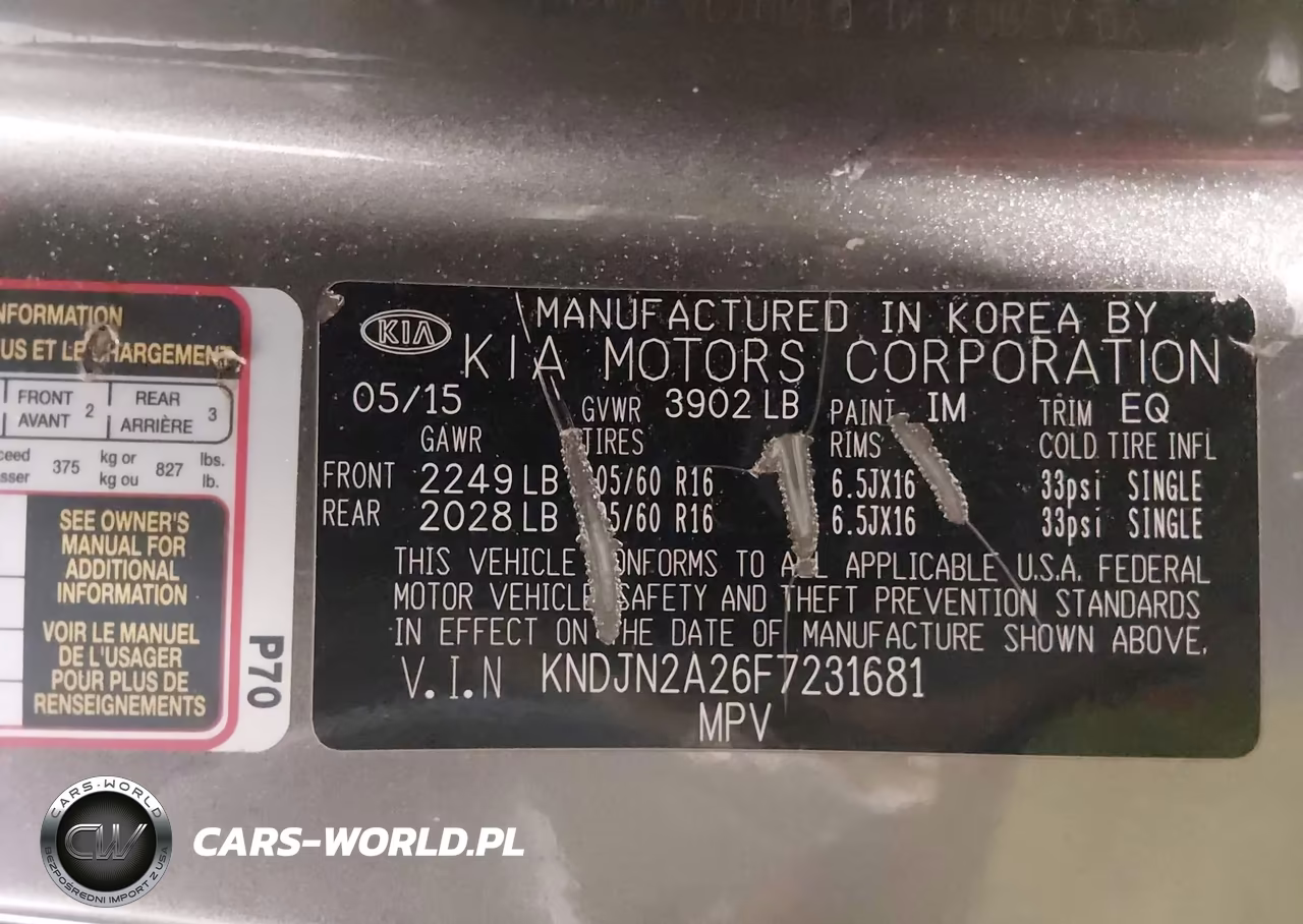 2015 Kia Soul VIN:KNDJN2A26F7231681 - 9