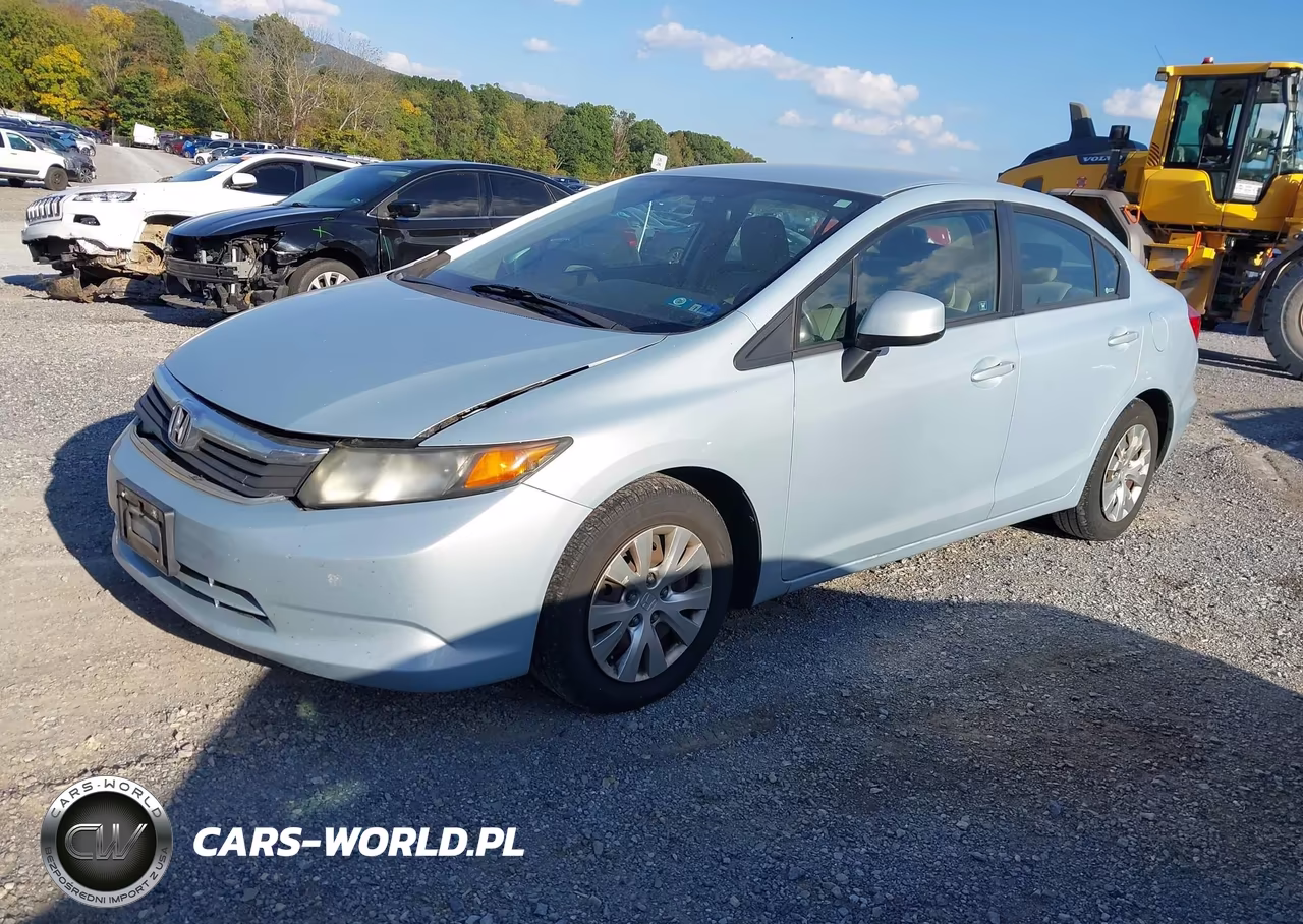 2012 Honda Civic Lx VIN:19XFB2F56CE082668 - 2