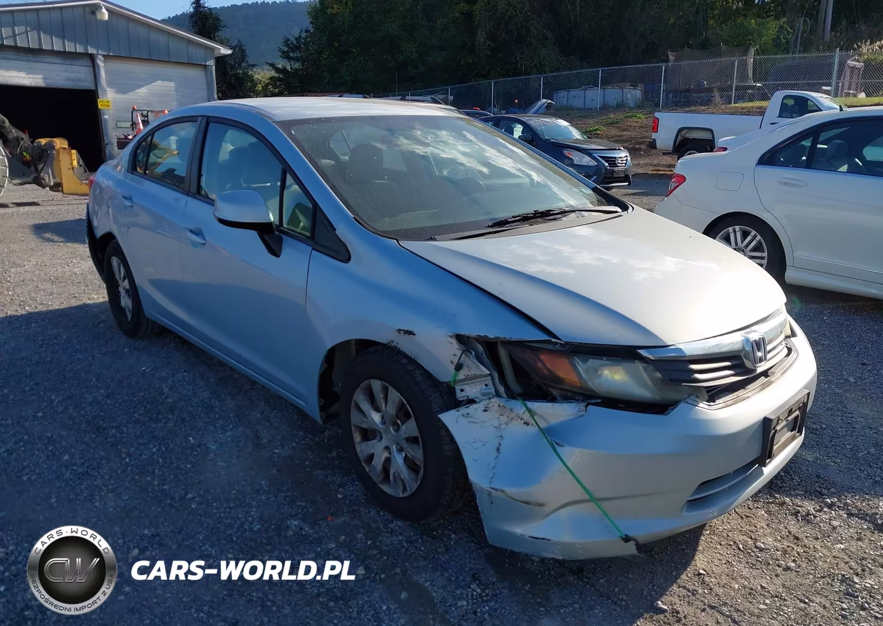2012 Honda Civic Lx VIN:19XFB2F56CE082668 - 6
