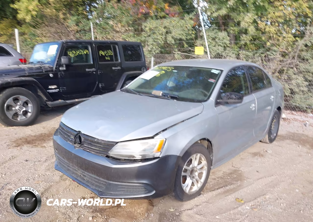 2012 Volkswagen Jetta 2.0L S VIN:3VW2K7AJ4CM356680 - 2