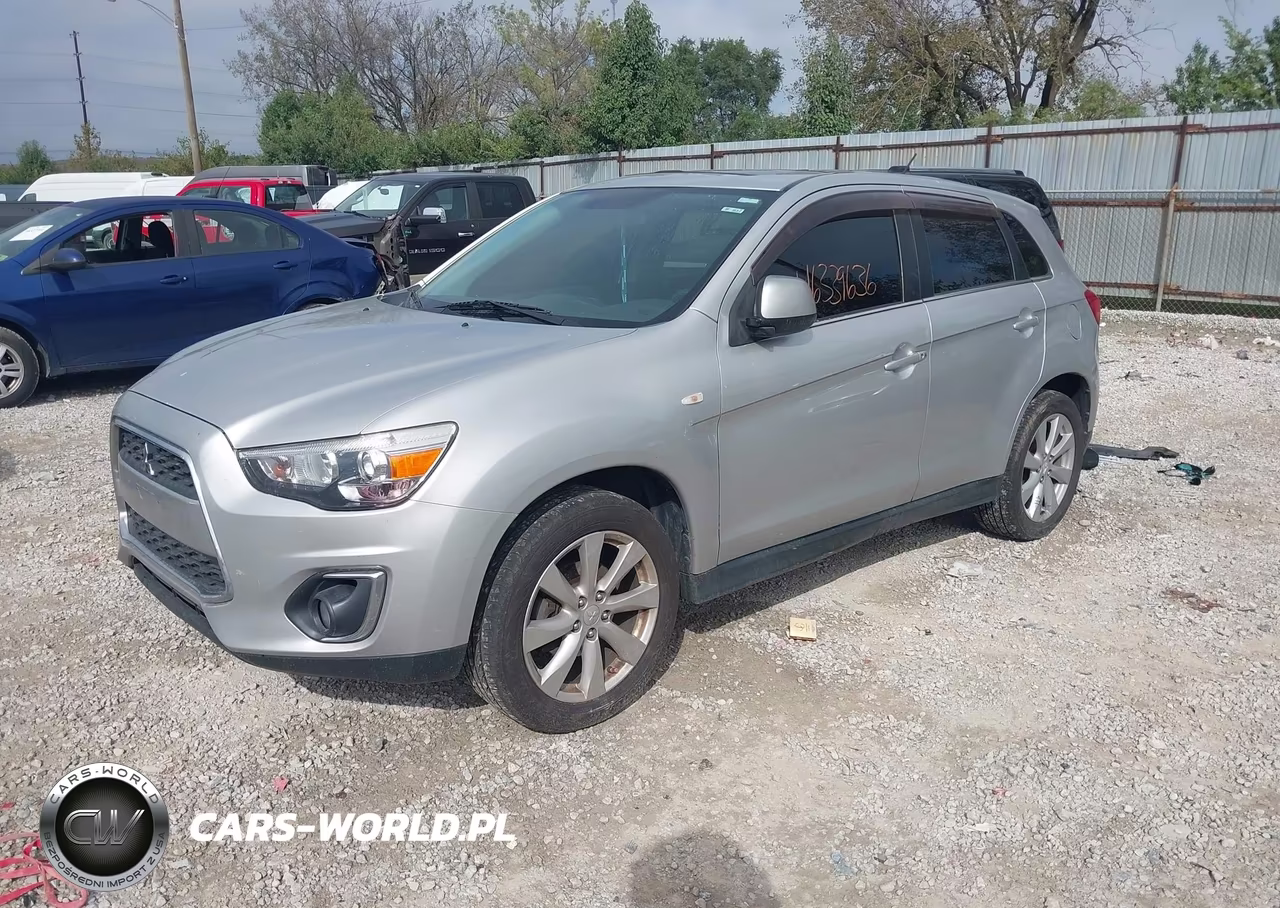 2014 Mitsubishi Outlander Sport Se VIN:4A4AP4AU4EE027875 - 2
