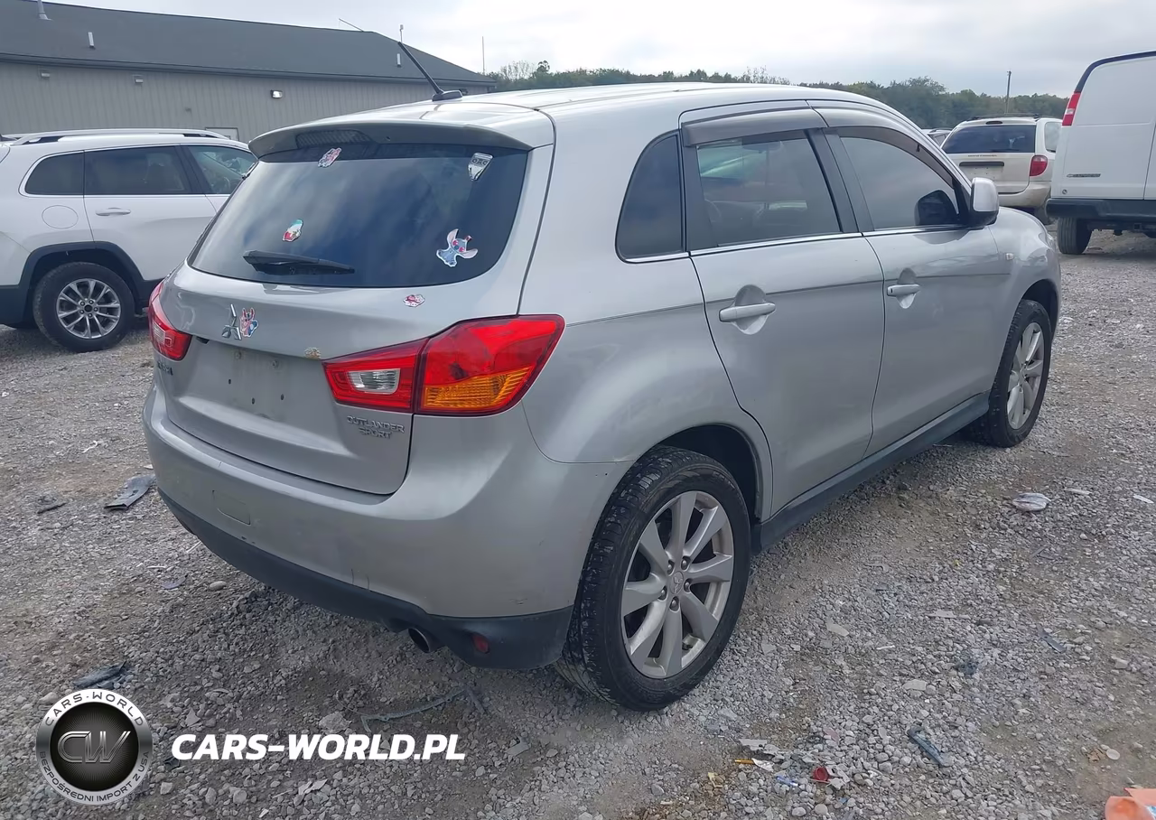 2014 Mitsubishi Outlander Sport Se VIN:4A4AP4AU4EE027875 - 4