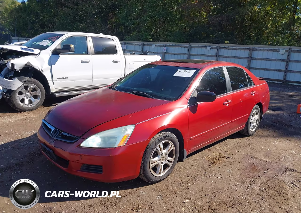 2007 Honda Accord 2.4 Ex VIN:1HGCM56767A069509 - 2