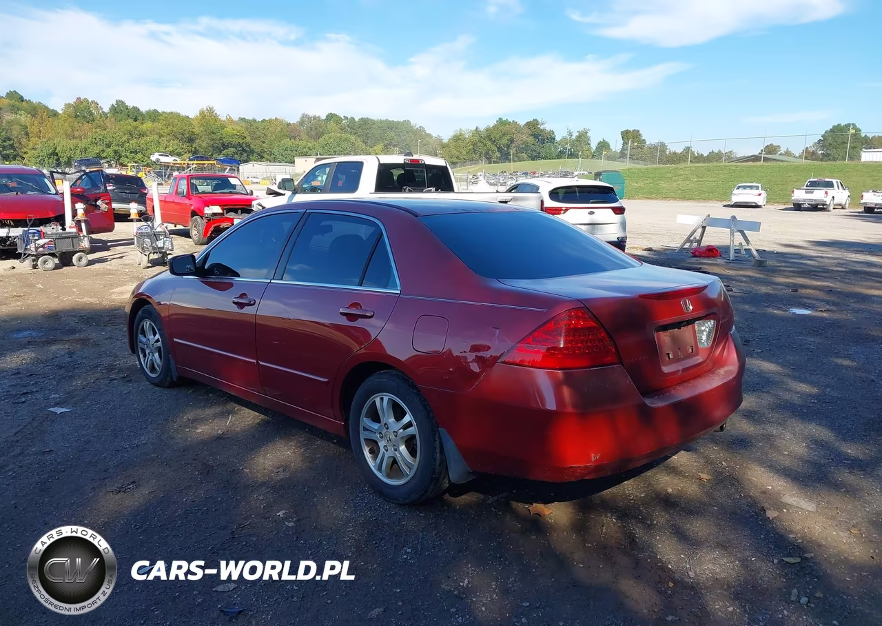 2007 Honda Accord 2.4 Ex VIN:1HGCM56767A069509 - 3