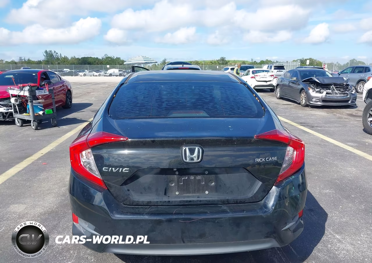 2018 Honda Civic Lx VIN:19XFC2E52JE001144 - 16