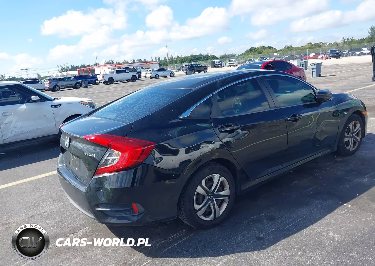 2018 Honda Civic Lx VIN:19XFC2E52JE001144 - 4