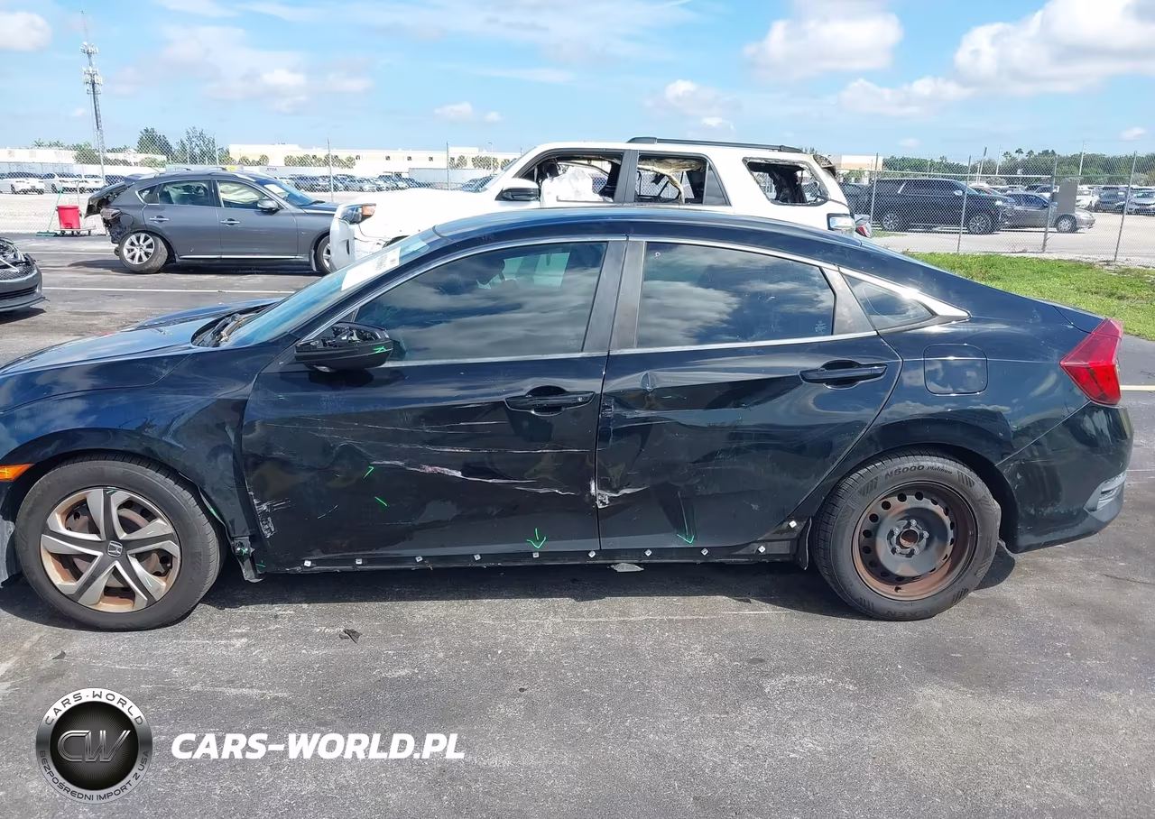 2018 Honda Civic Lx VIN:19XFC2E52JE001144 - 6