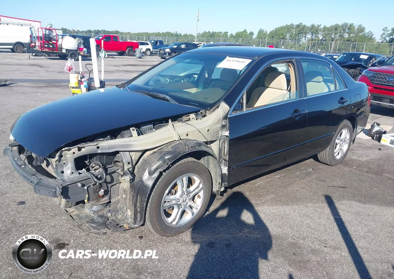 2007 Honda Accord 2.4 Se VIN:1HGCM56327A115480 - 2