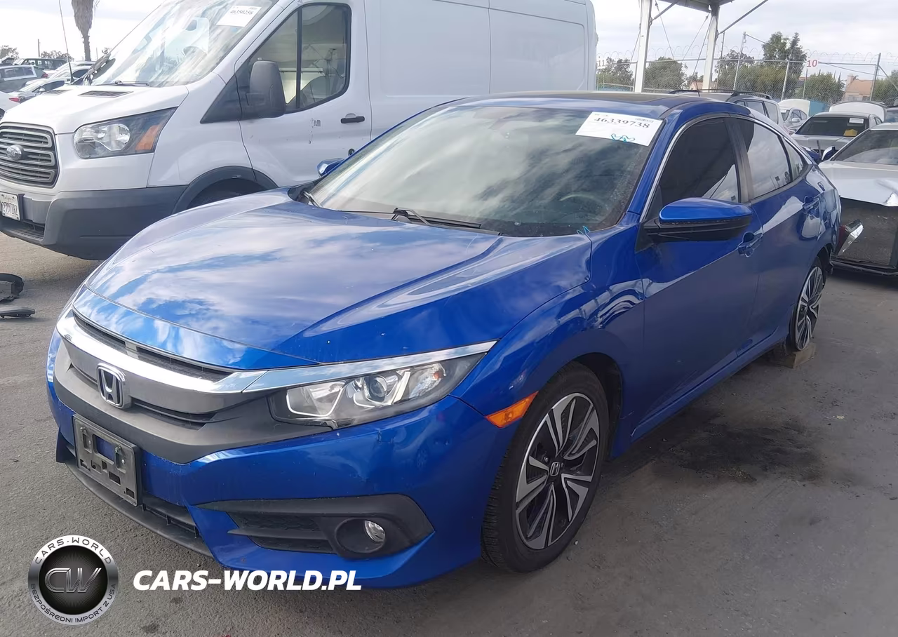 2017 Honda Civic Ex-T VIN:19XFC1F33HE203864 - 2