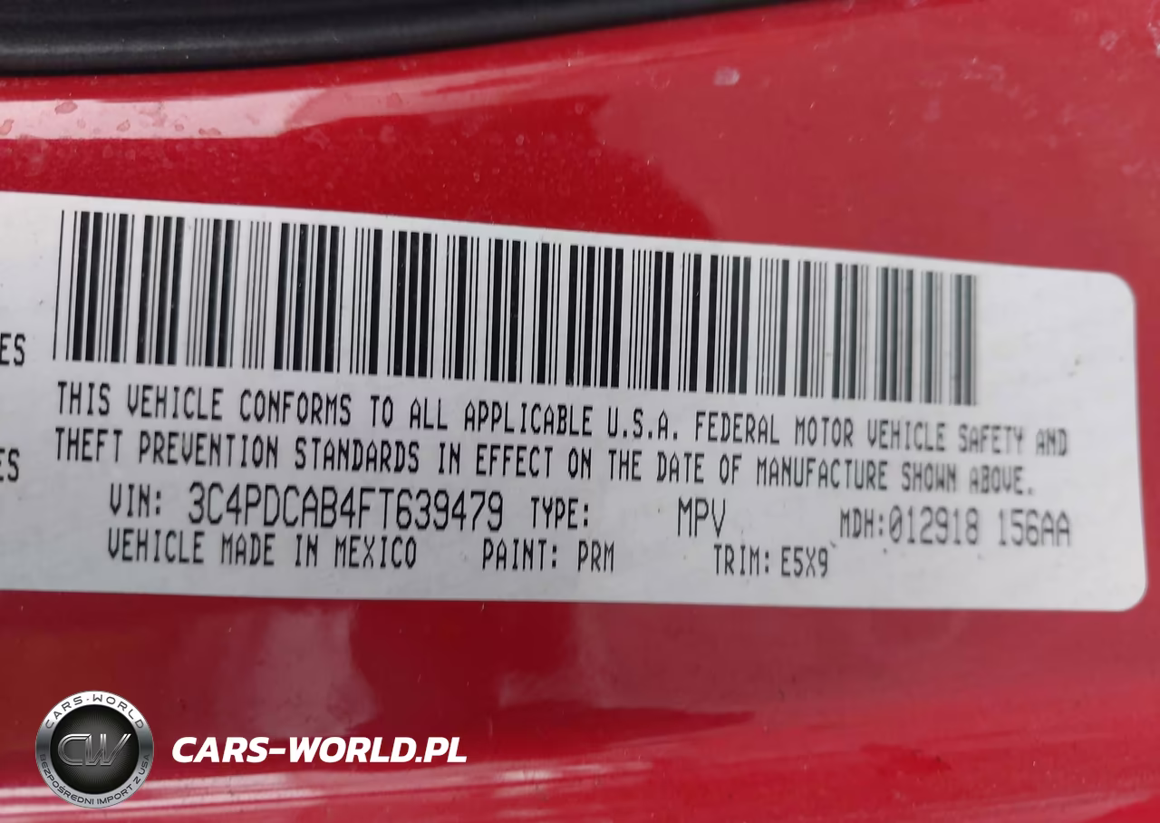 2015 Dodge Journey American Value Pkg VIN:3C4PDCAB4FT639479 - 9