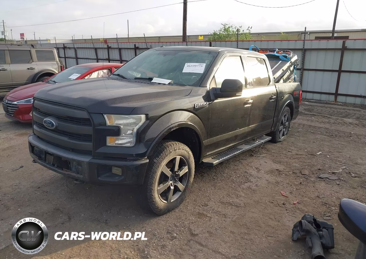 2015 Ford F-150 Lariat VIN:1FTEW1EF0FKE37243 - 2