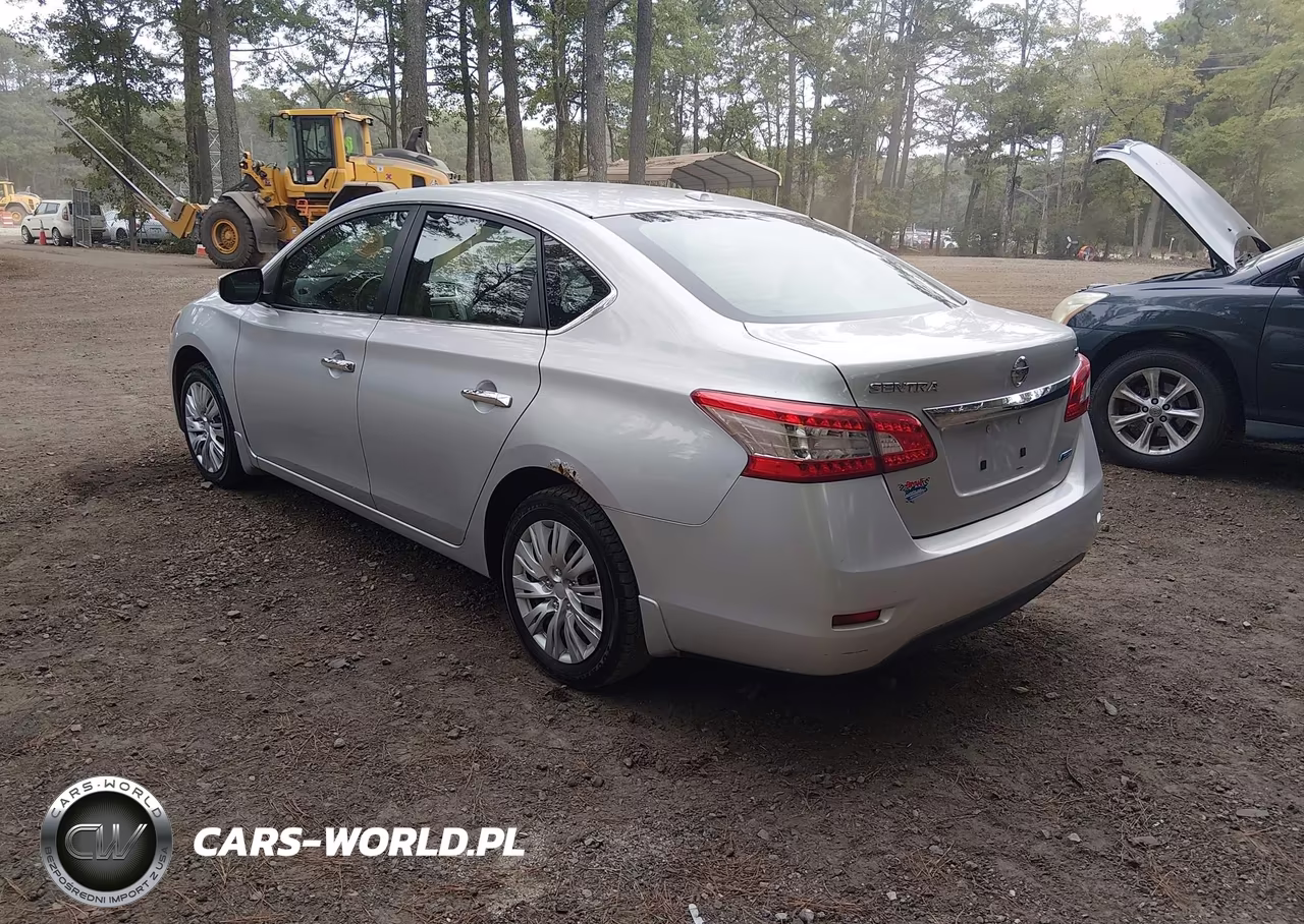 2013 Nissan Sentra Sv VIN:3N1AB7AP4DL622681 - 3