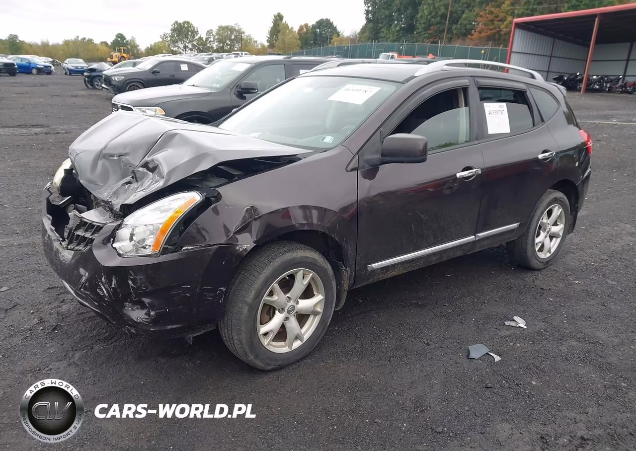 2011 Nissan Rogue Sv VIN:JN8AS5MVXBW272125 - 2