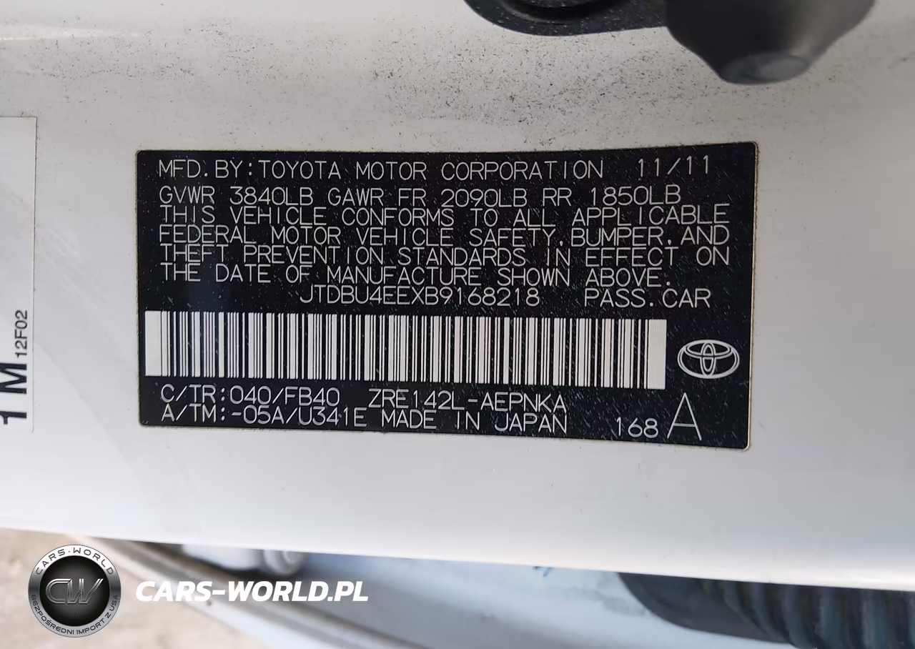 2011 Toyota Corolla Le VIN:JTDBU4EEXB9168218 - 9