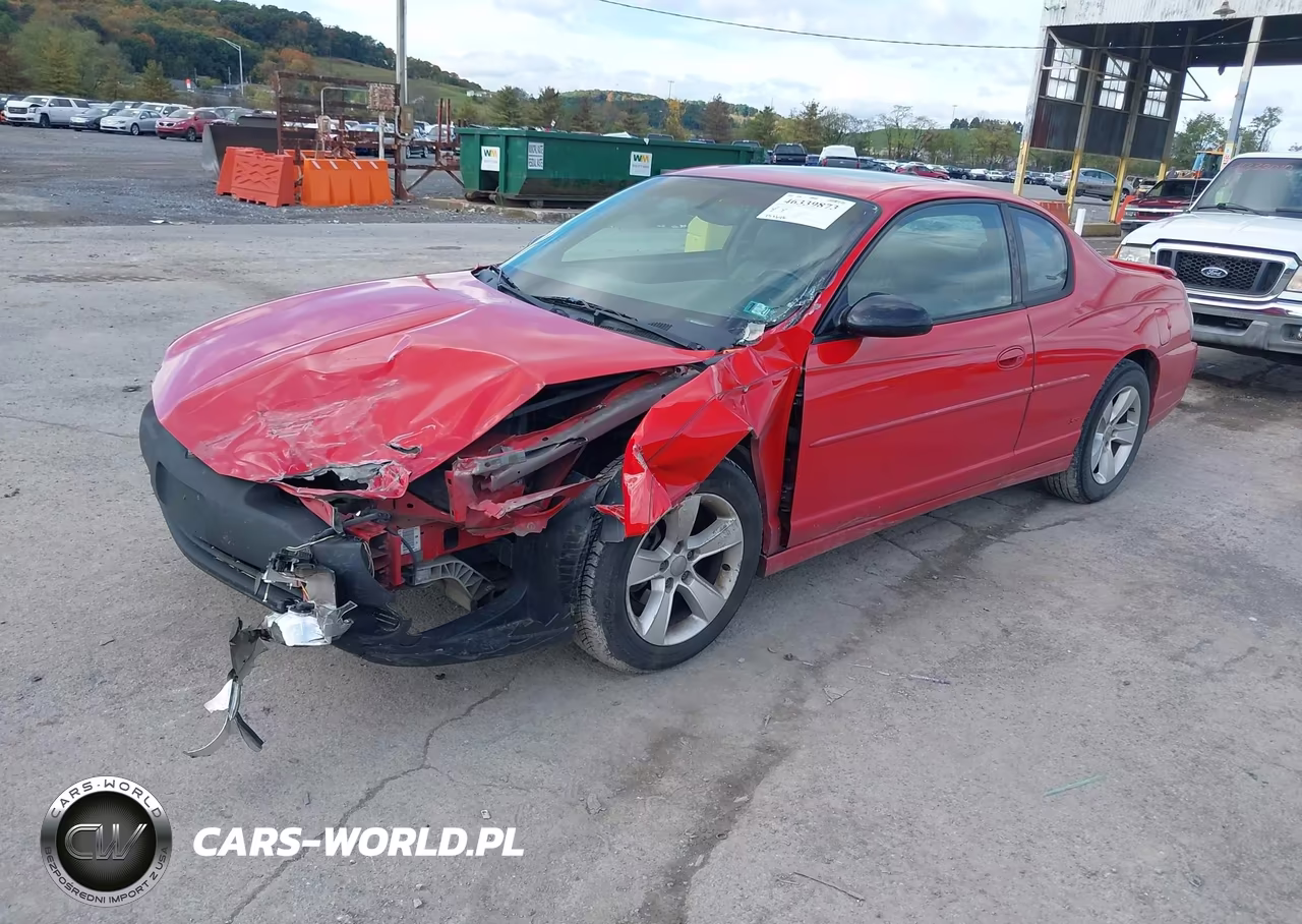 2004 Chevrolet Monte Carlo Ss VIN:2G1WX15K749157082 - 2