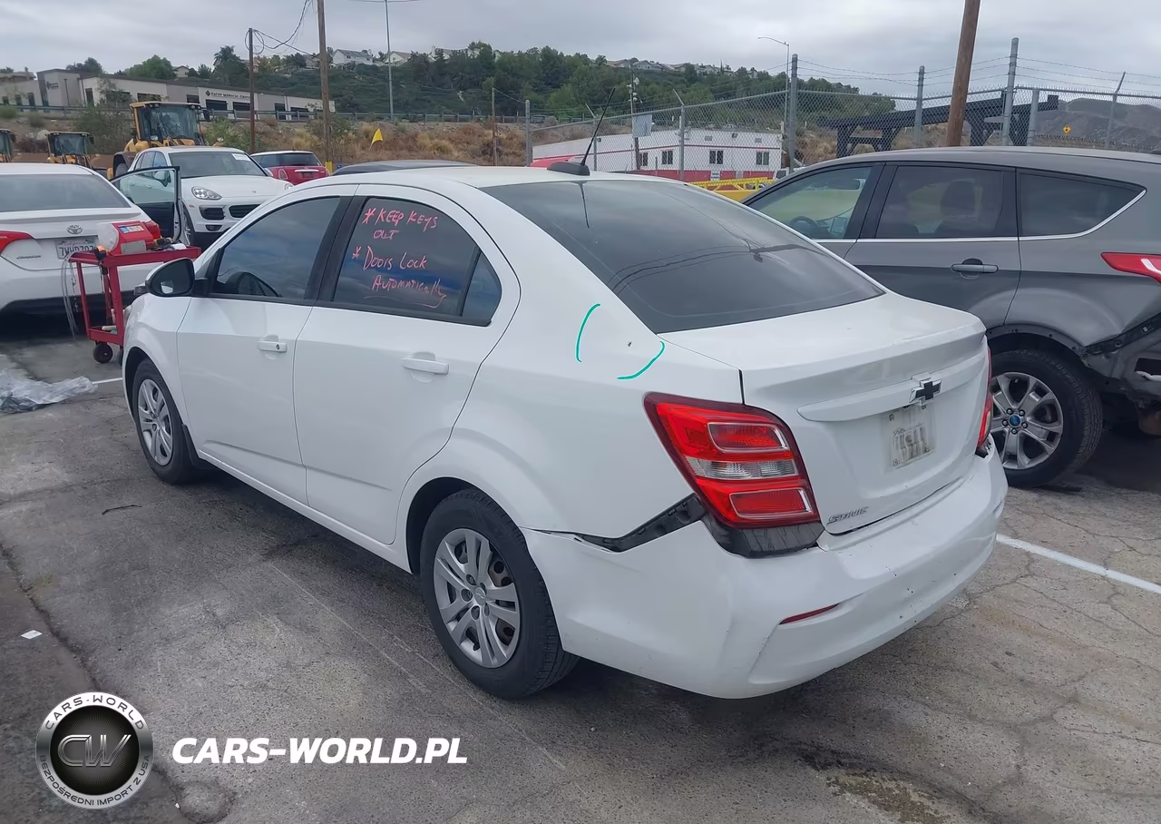 2017 Chevrolet Sonic Ls Auto VIN:1G1JB5SG0H4166814 - 3