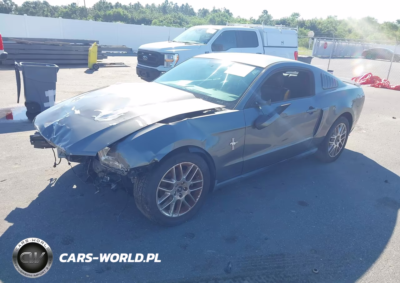 2012 Ford Mustang V6 Premium VIN:1ZVBP8AM8C5260073 - 2