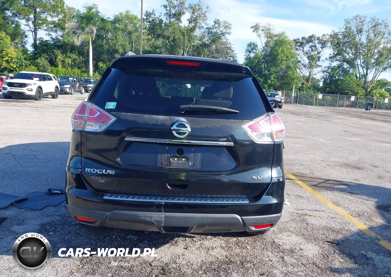 2015 Nissan Rogue Sv VIN:KNMAT2MT7FP560206 - 15