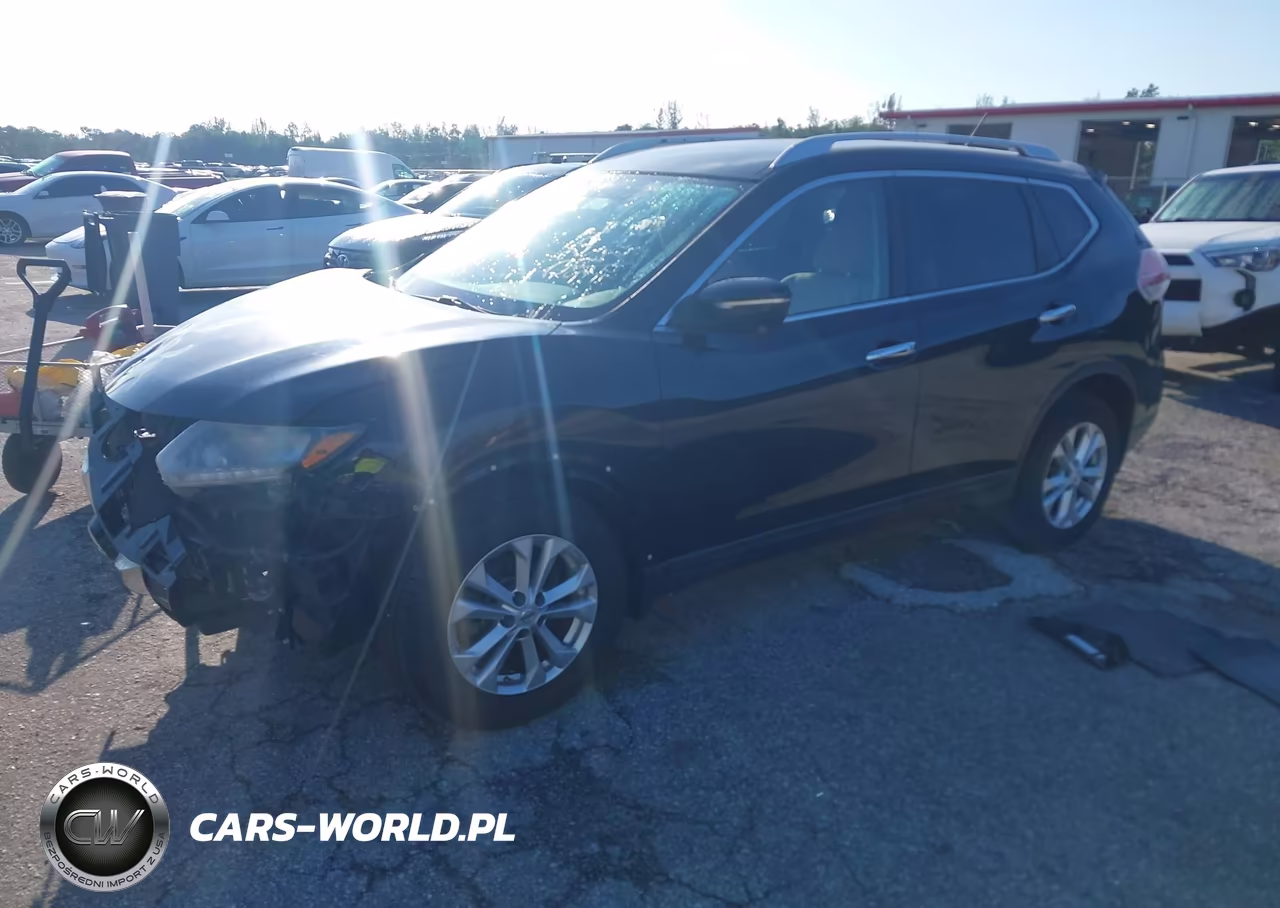 2015 Nissan Rogue Sv VIN:KNMAT2MT7FP560206 - 2