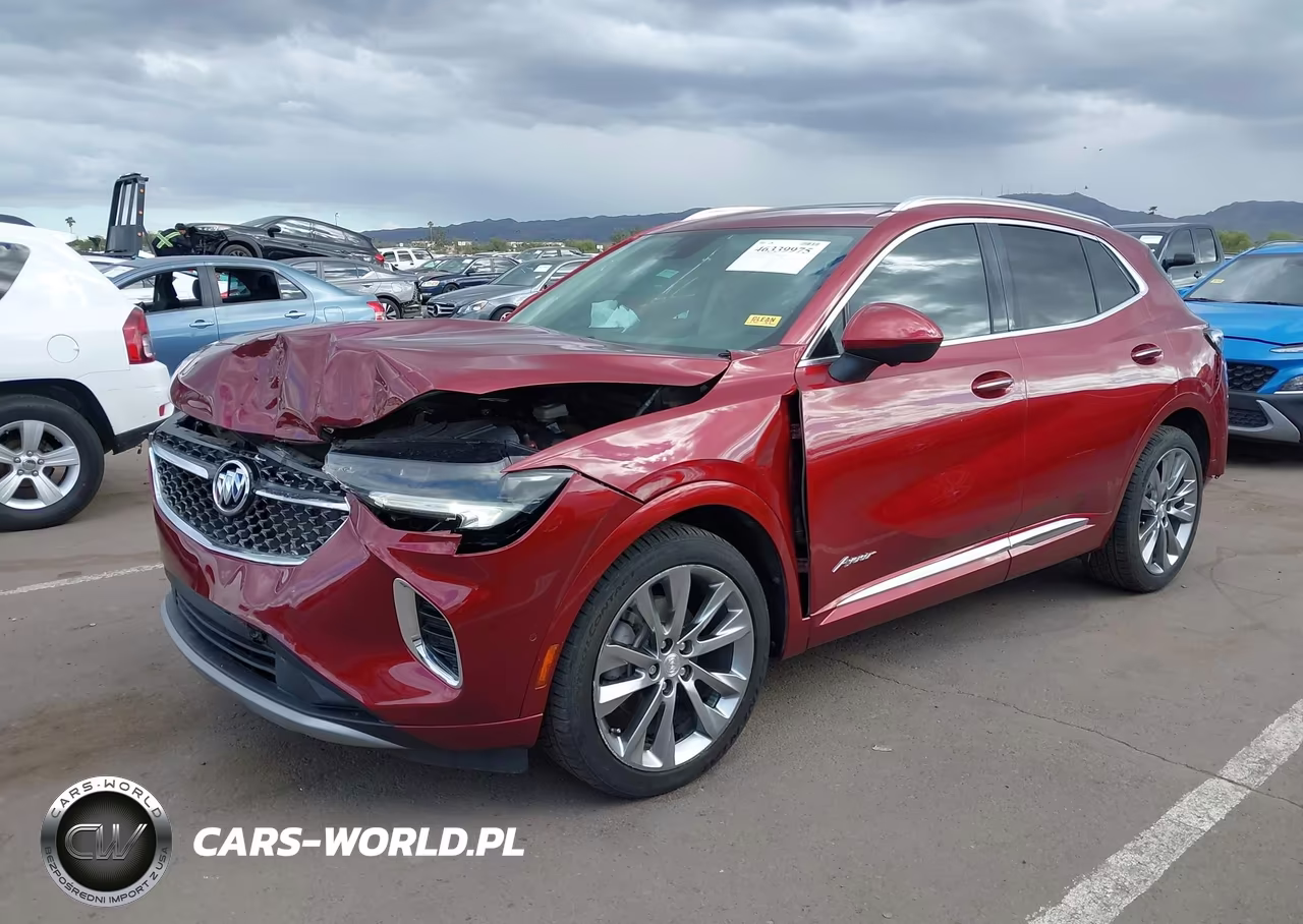 2021 Buick Envision Fwd Avenir VIN:LRBFZRR49MD054369 - 2