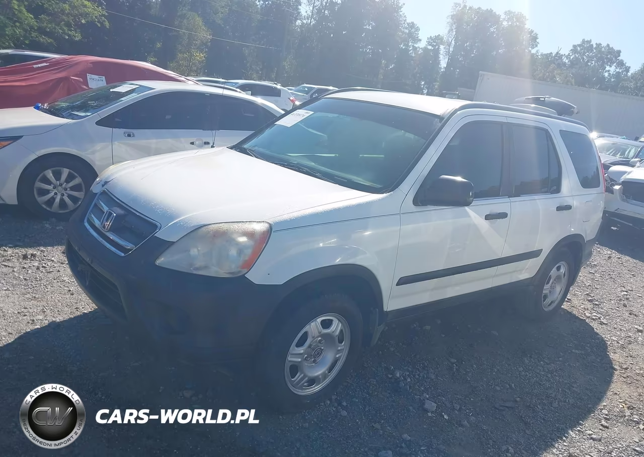2006 Honda Cr-V Lx VIN:SHSRD68586U404360 - 2