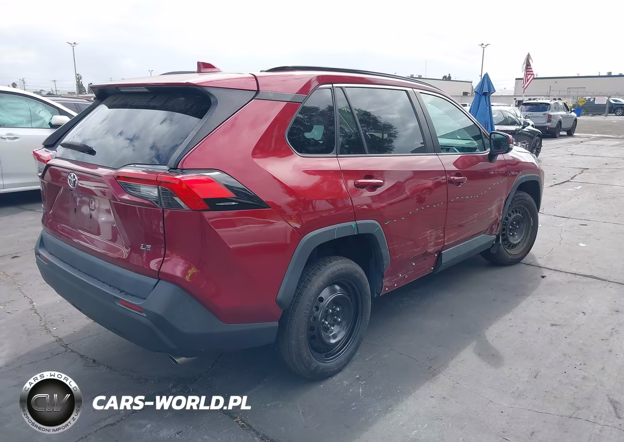 2019 Toyota Rav4 Le VIN:2T3K1RFV3KW049186 - 4